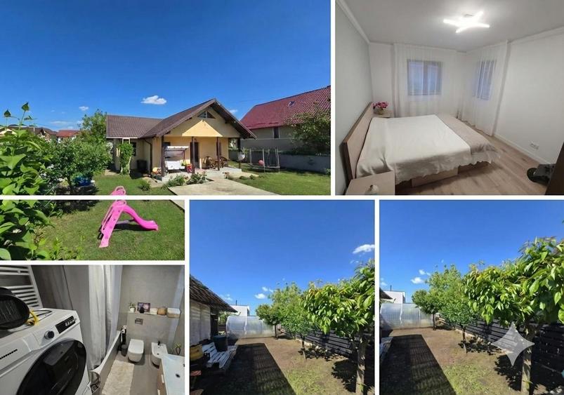 Casă Individuală cu 4 camere CENTRAL VALEA LUPULUI, mobilată și utilată - 1