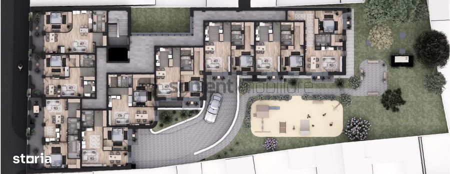 Apartament cu 2 camere în Orașul Nou