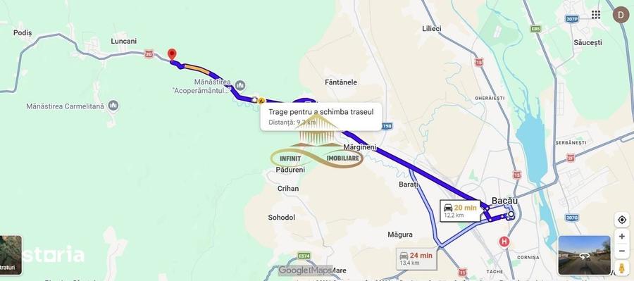 Teren intravilan de vanzare 2900 mp Luncani Bacau - 1