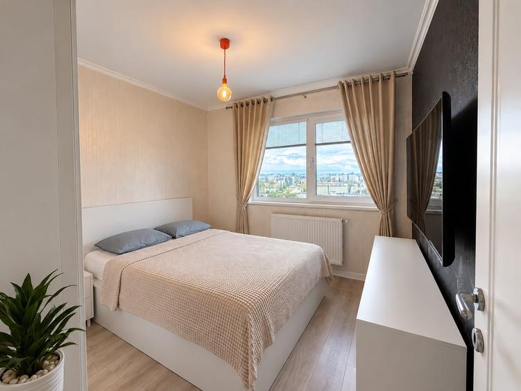 Apartament cu 2 camere, mobilat în Frumoasa