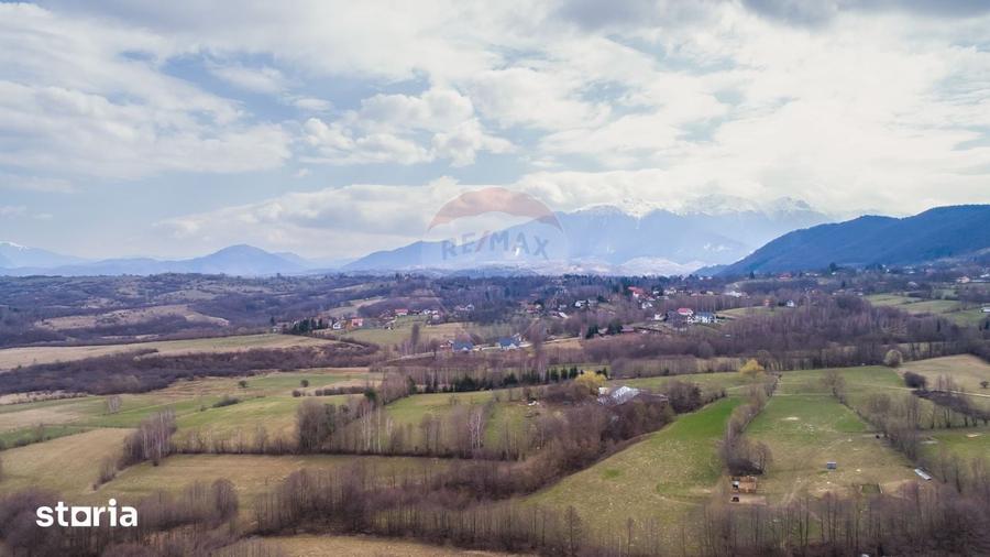Teren de 850 mp, în Bran