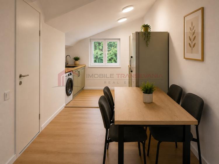 Apartament cu 3 camere semidecomandat, mobilat în Zorilor