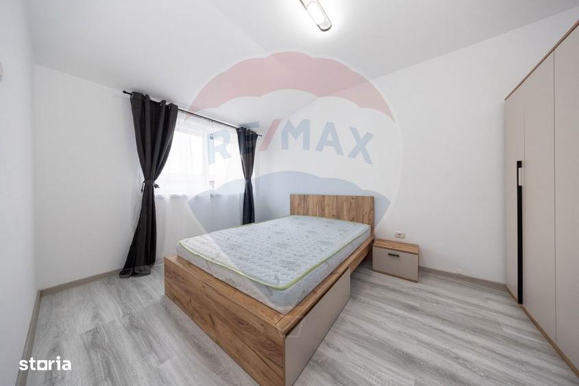 Apartament cu 2 camere, mobilat în Sânpetru
