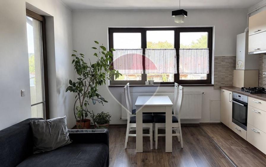 Apartament cu 2 camere semidecomandat, mobilat în Florești