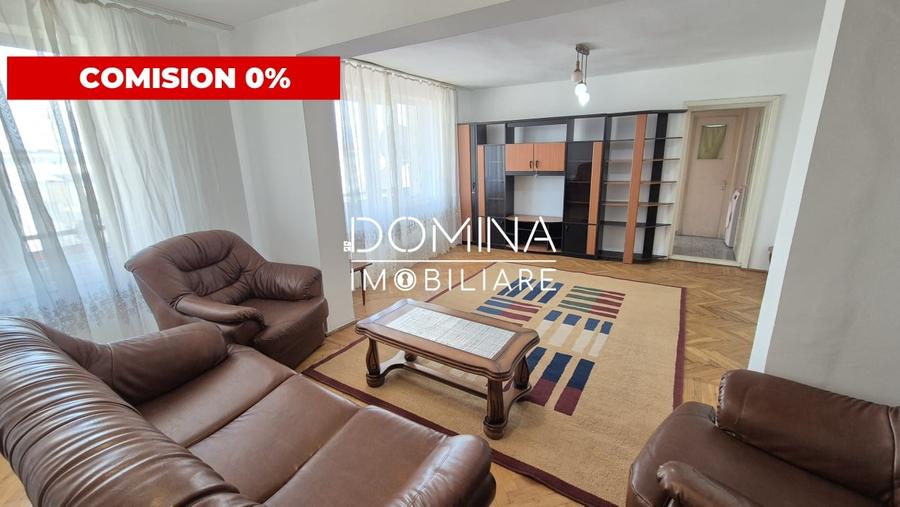 Apartament cu 3 camere semidecomandat, mobilat în Ultracentral