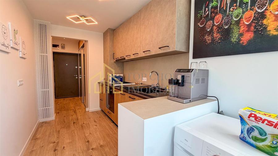 Apartament cu 2 camere decomandat, mobilat în Barbu Văcărescu