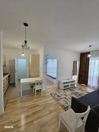 Apartament cu 2 camere semidecomandat în Jiului