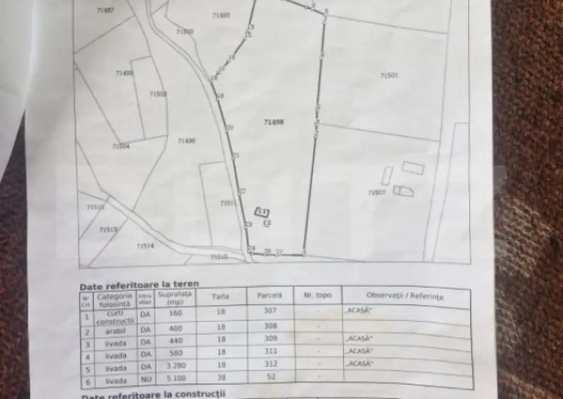 Teren intravilan 10.000 mp | Deschidere 40 m | Zona de pad - 4
