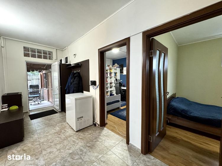 Apartament 3 camere cu curte de 105mp si beci, parter de vila, Rosu - 6