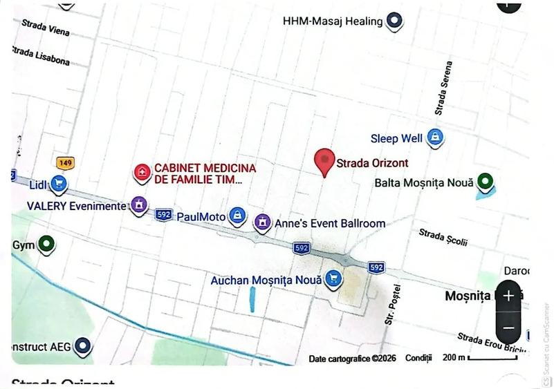 Teren de 687 mp, în Moșnița Nouă
