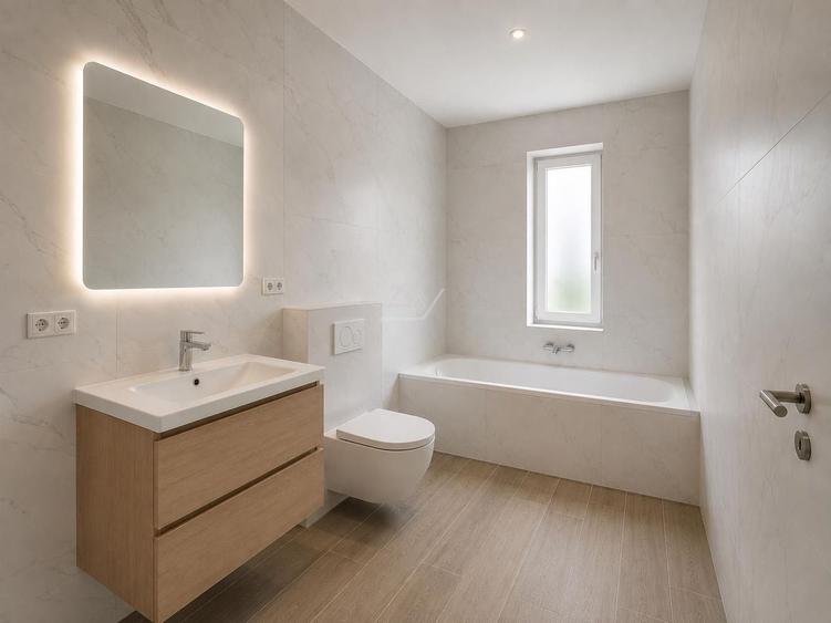 Duplex cu 5 camere cu Canalizare în Moșnița Nouă