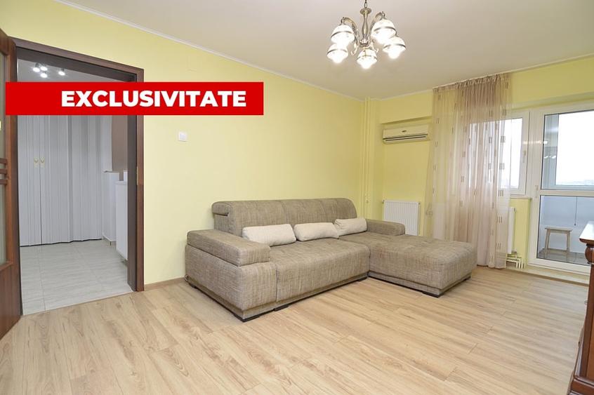 Apartament cu 2 camere decomandat, mobilat în Calea Călărașilor