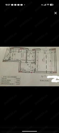 Garsonieră decomandată în Exterior Vest