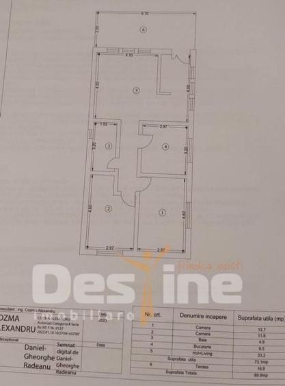 Casă individuală cu 3 camere cu Canalizare în Vorovești