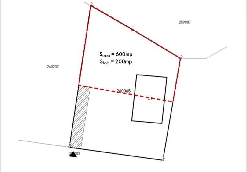 Spațiu industrial, de 200 mp, în Someșeni