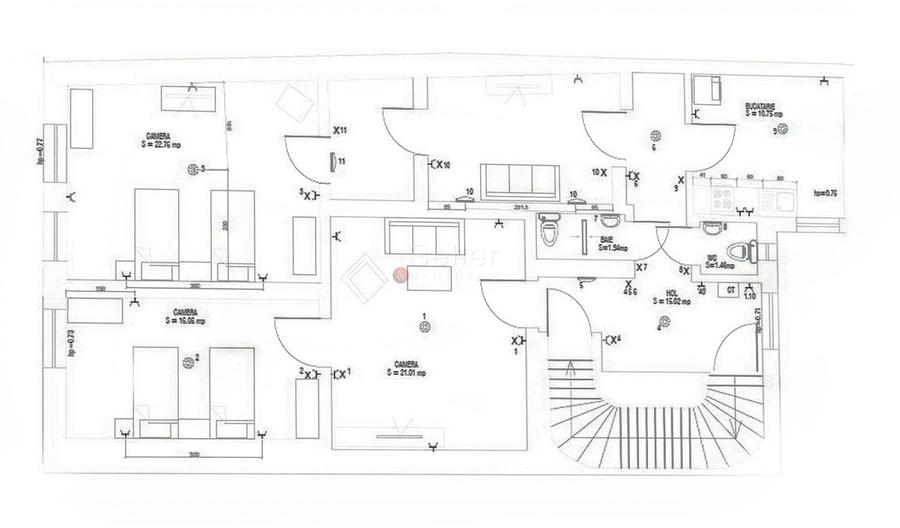 Apartament cu 4 camere decomandat în Ultracentral