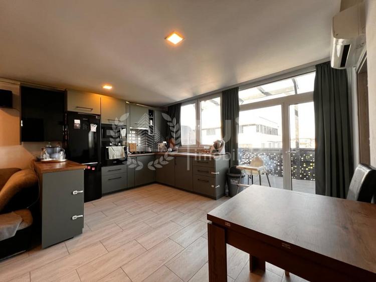 Apartament cu 3 camere semidecomandat, mobilat în Sânnicoară
