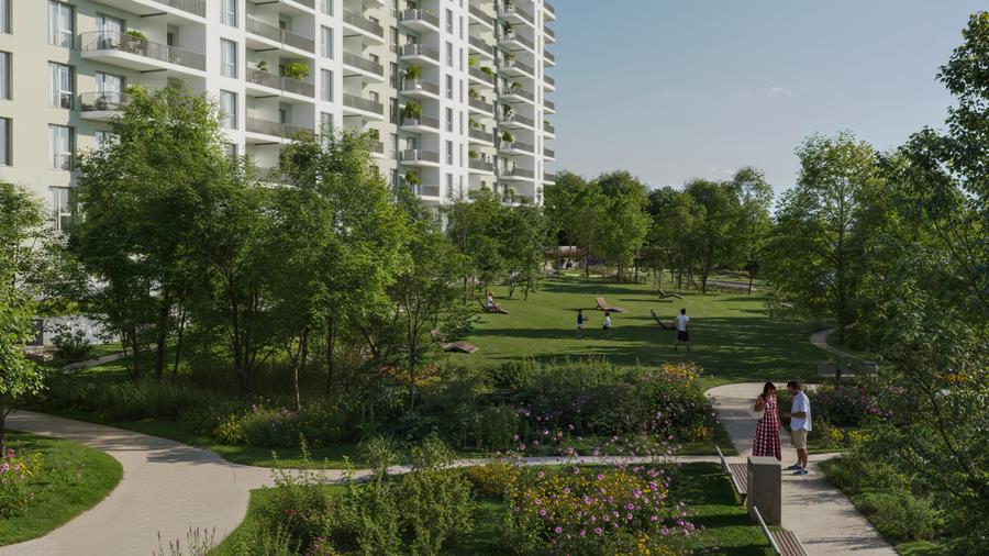Apartament cu 3 camere cu grădină - Tip 3G - 5