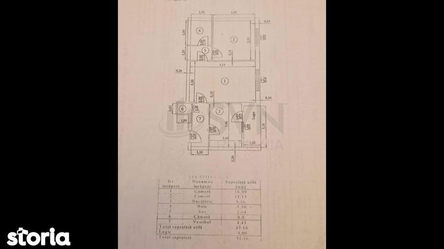 Apartament cu 2 camere semidecomandat, mobilat în Cotroceni