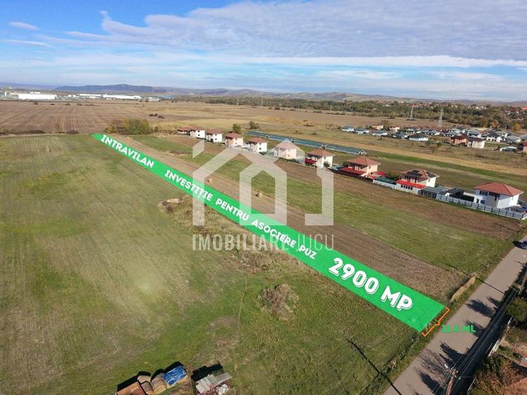 Teren Construcții intravilan de 2900 mp, în Jucu de Sus