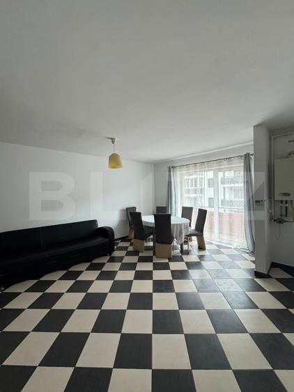Apartament cu 2 camere semidecomandat, mobilat în Florești