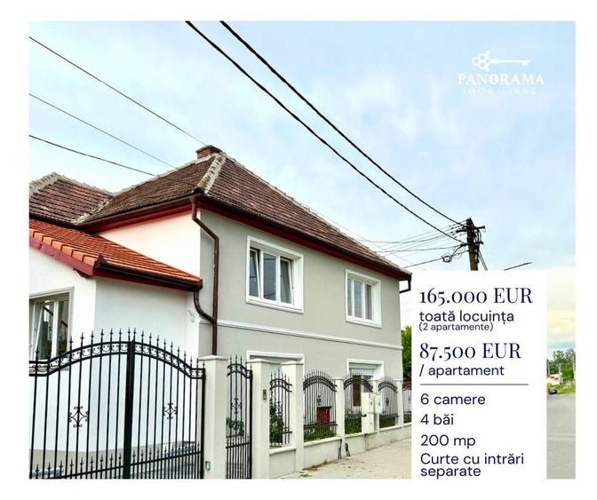 Casă individuală cu 6 camere cu Canalizare în Est