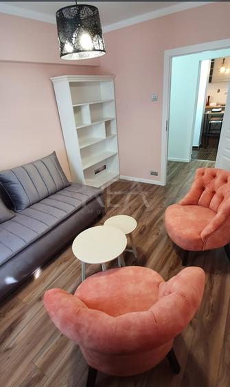Apartament cu 3 camere decomandat, mobilat în Tineretului