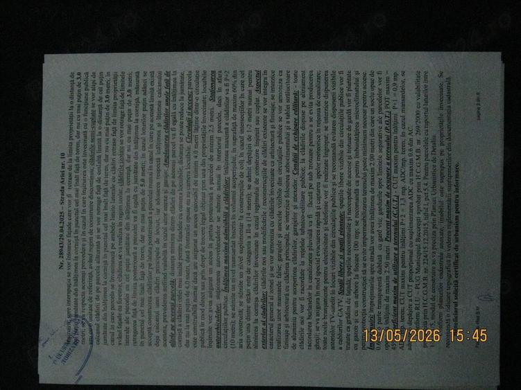 Casă cu Teren 1521 Mp în Chitila