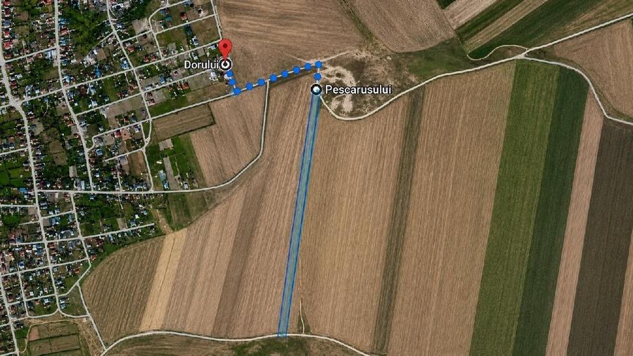 Teren agricol extravilan de 14300 mp, în Cumpăna