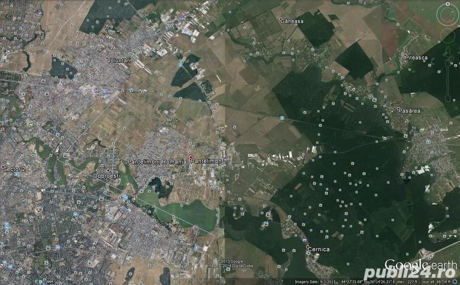 Teren de 4500 mp, în Central