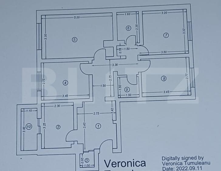 Apartament cu 4 camere decomandat, mobilat în Zimbru