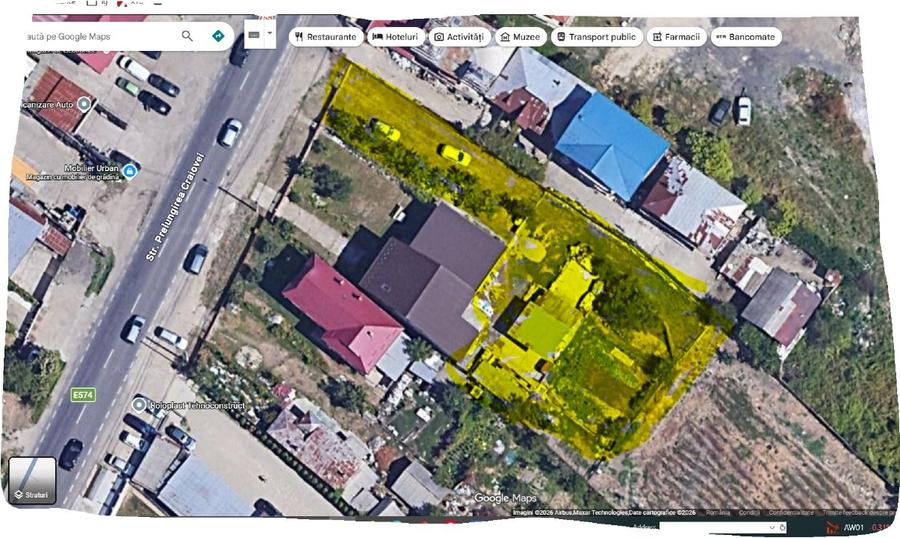 Teren Construcții intravilan de 3116 mp, în Geamăna