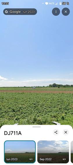Teren de 5100 mp, în Lungulețu