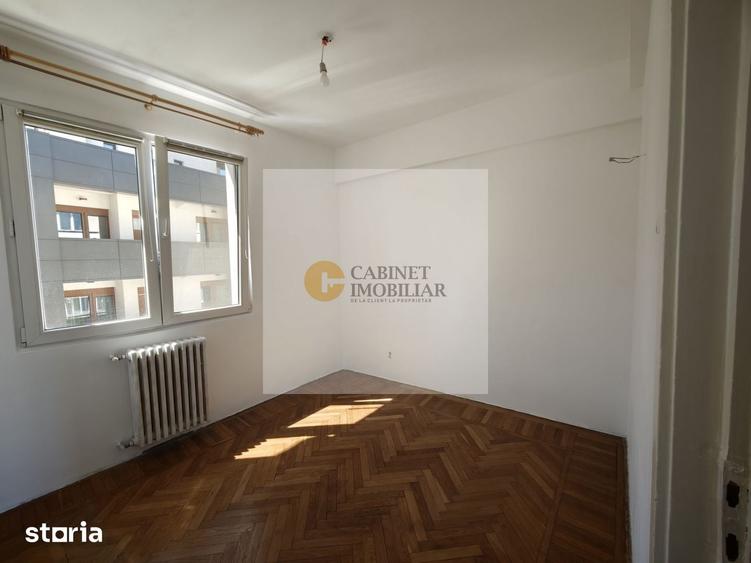 Apartament cu 3 camere decomandat, mobilat în Cișmigiu