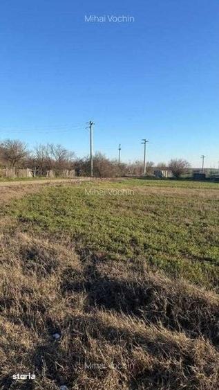 Teren de 1400 mp, în Comana