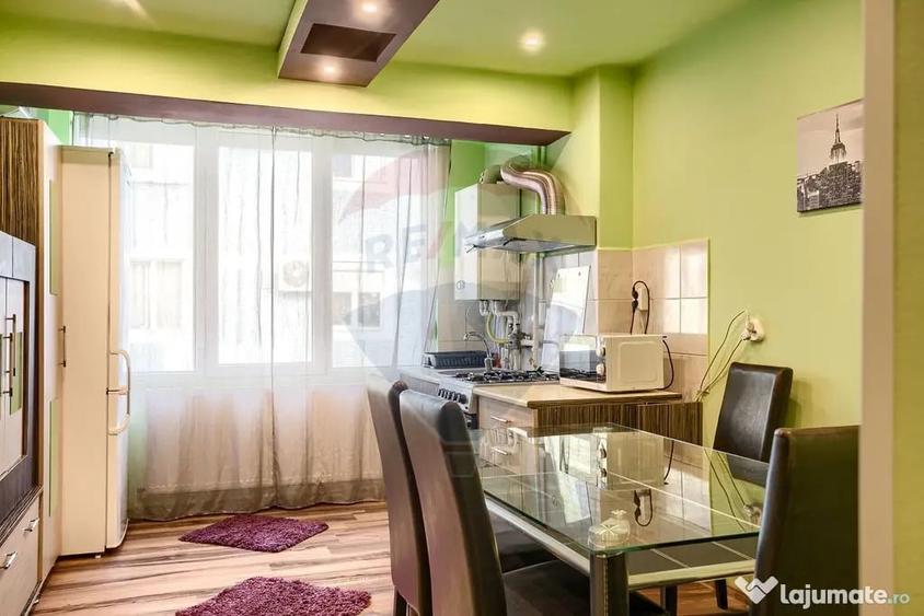 Apartament cu 2 camere semidecomandat în Central