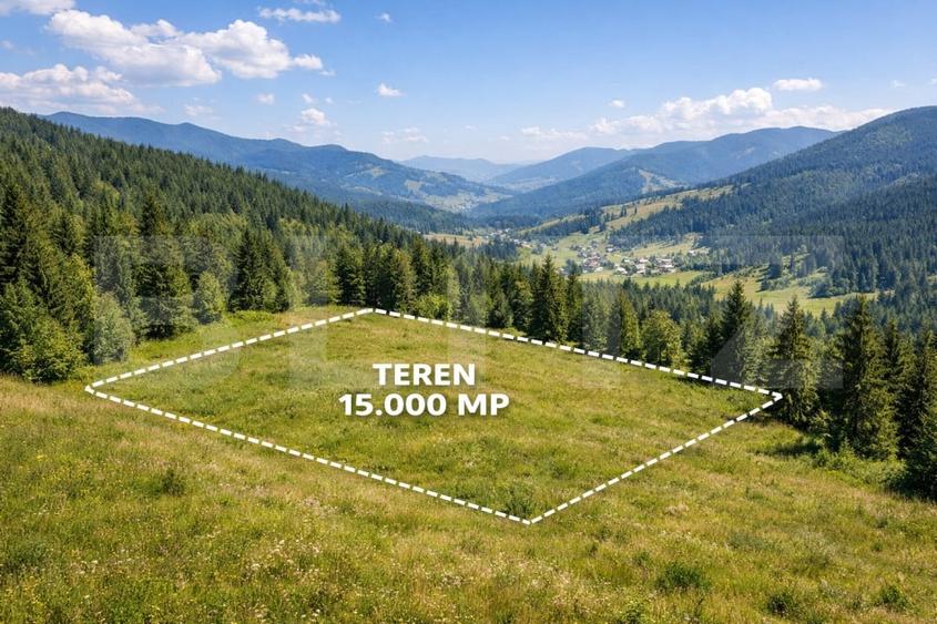 Teren Construcții extravilan de 15000 mp, în Exterior Vest