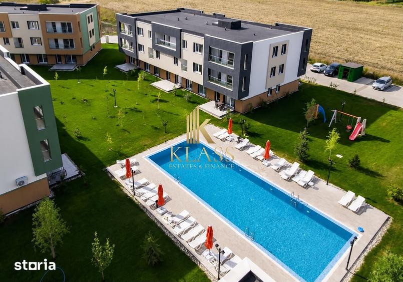 Apartament cu 2 camere si piscina Otopeni - 12