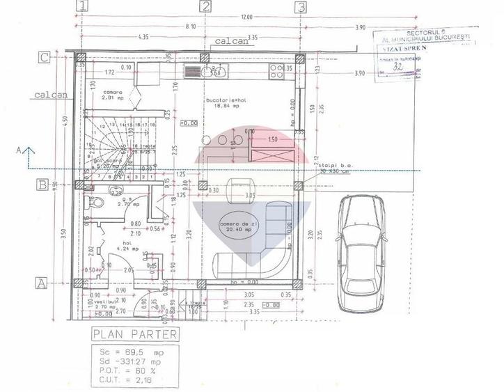 Teren Construcții intravilan de 113 mp, în Drumul Sării