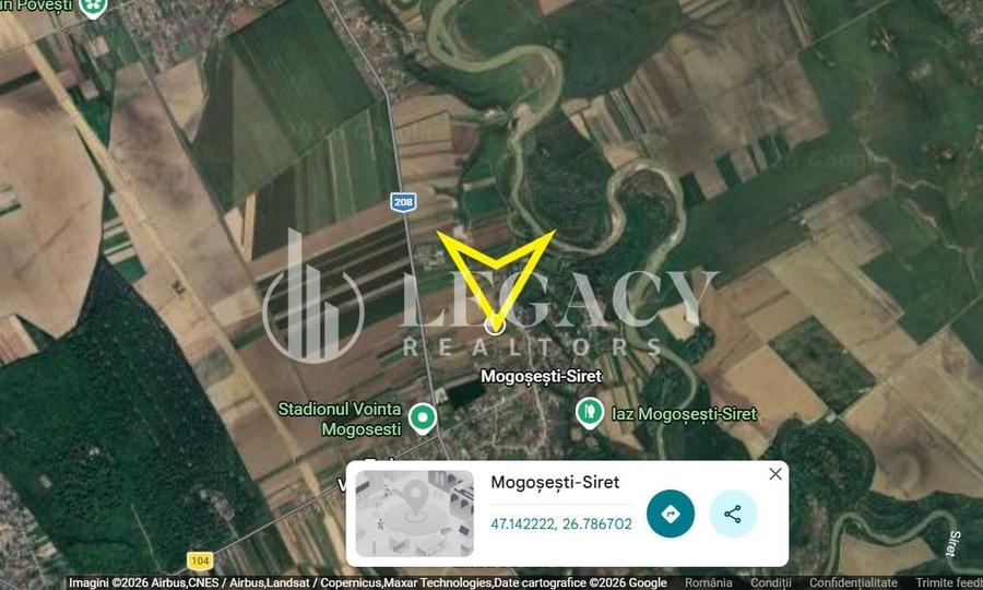 Teren agricol intravilan de 30101 mp, în Tudor Vladimirescu