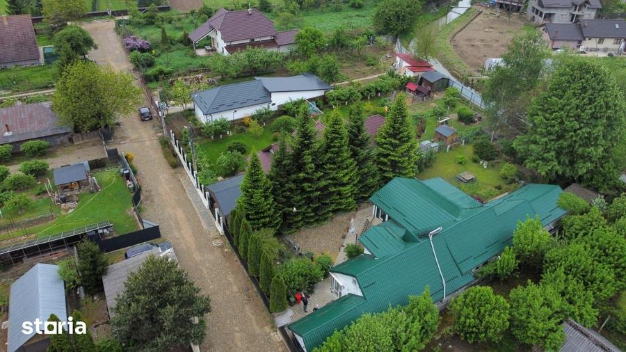 Casă cu 8 camere cu Teren 1000 Mp în Gârleni