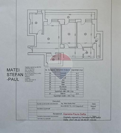 Apartament cu 3 camere decomandat, mobilat în Splaiul Unirii
