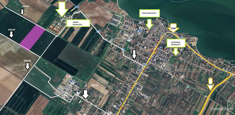 Teren Construcții intravilan de 25600 mp, în Ultracentral