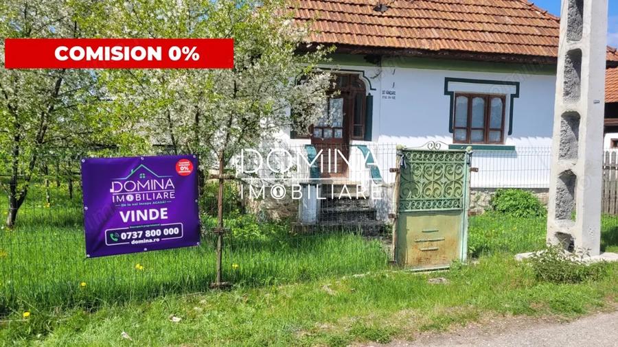 Casă cu 2 camere cu Teren 1583 Mp în Polovragi