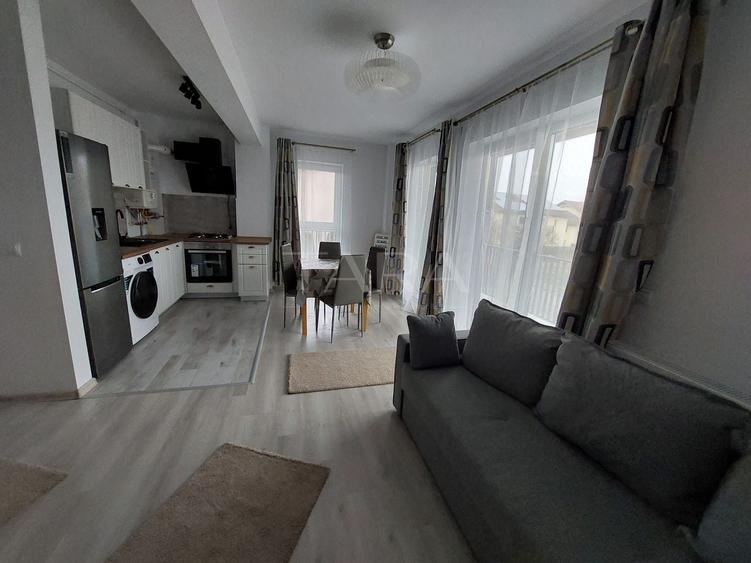 Apartament cu 2 camere semidecomandat, mobilat în Florești