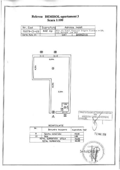 Apartament cu 2 camere decomandat în Vișan
