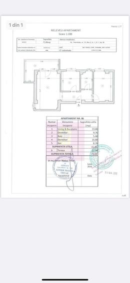 Apartament cu 3 camere decomandat, mobilat în Militari