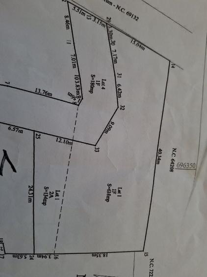 Teren de 772 mp, în Exterior Vest
