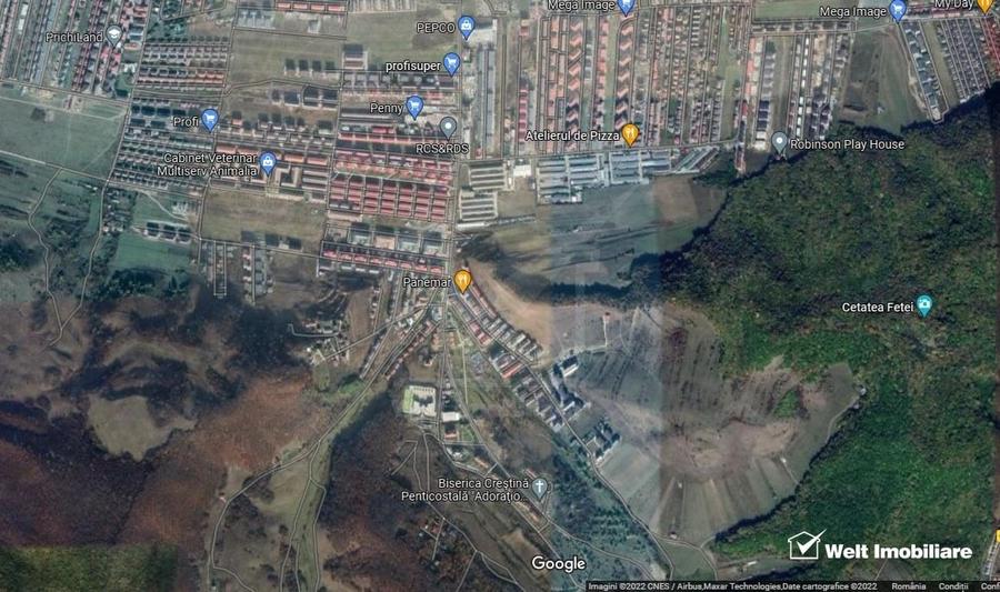 Teren Construcții intravilan de 7850 mp, în Florești