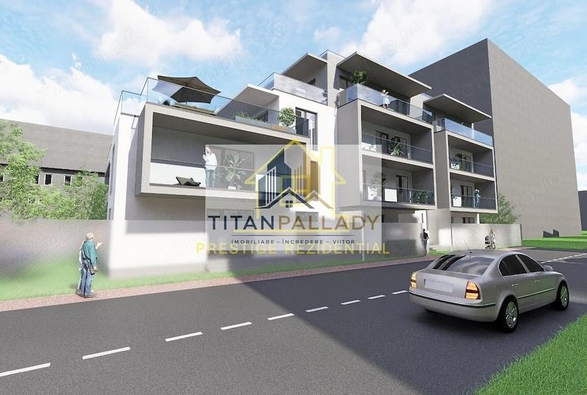 Apartament cu 3 camere decomandat în Titan